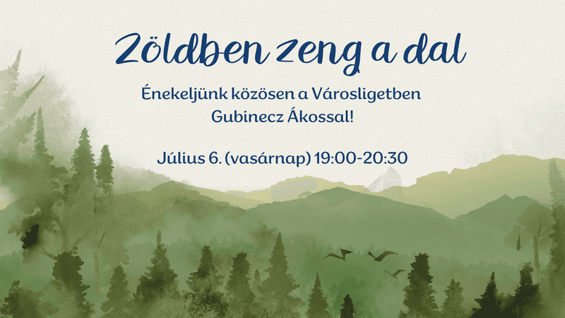 Forest Education Presentation In Green Beige Nature Watercolor Style